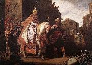 Pieter Lastman Triumph of Mordechai Spain oil painting artist